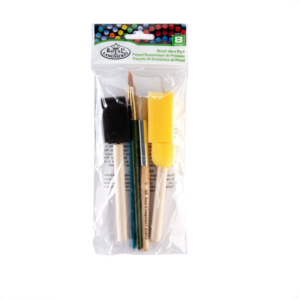 royal and langnickel RART-8 | Brush Value Pack - 8pc