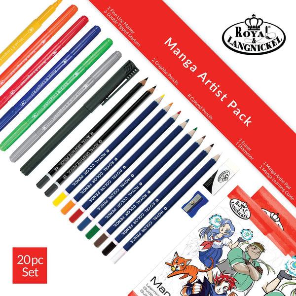 Royal And Langnickel RD564 | Manga Artist Pack - 20pc