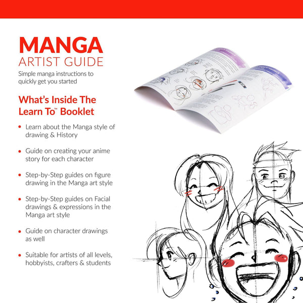 Royal And Langnickel RD564 | Manga Artist Pack - 20pc