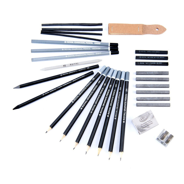 royal and langnickel RD832 | Sketching Art Set - 28pc