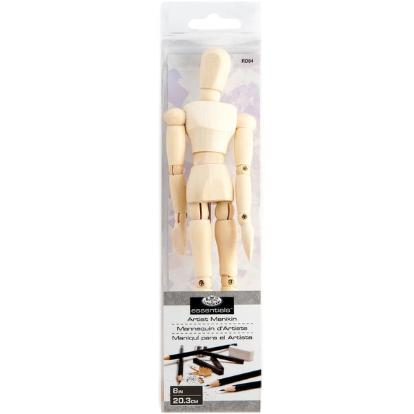 royal and langnickel RD84 | 8" Wooden Manikin