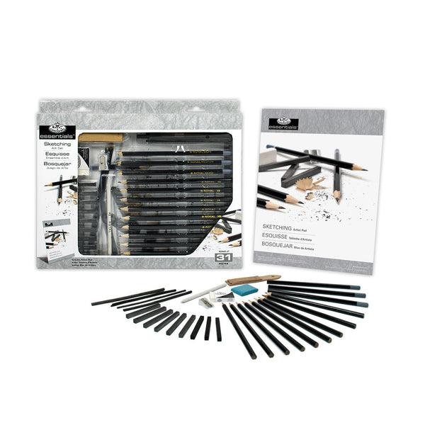 royal and langnickel RD842L | Sketching Art Set - 31pc