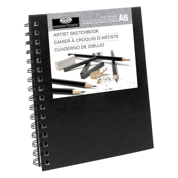 Royal And Langnickel RSB Series | Essentials™ Spiral Hardcover Artist Sketchbook