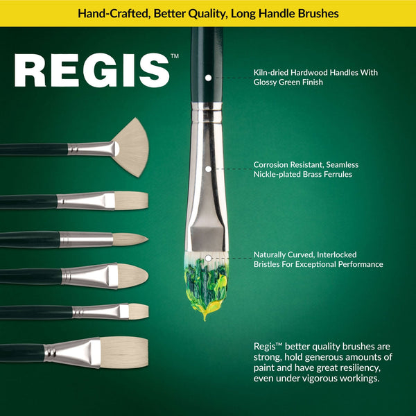 Royal And Langnickel RSET-400B | Regis™ 7pc Oil & Acrylic Bright Brush Set