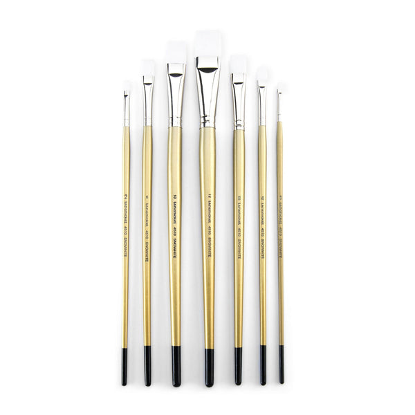 Royal And Langnickel RSET-4510 | Snowhite™ 7pc Oil & Acrylic Bright Brush Set