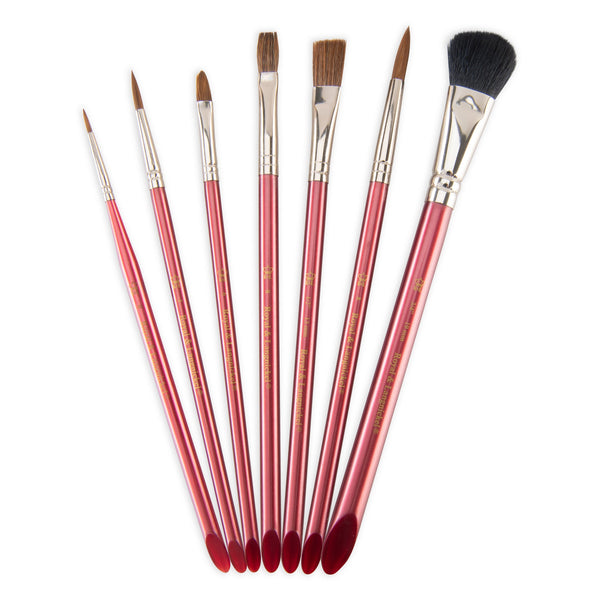 Royal And Langnickel RSET-9192 | 7pc Watercolor Variety Brush Set