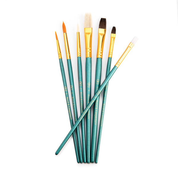 Royal And Langnickel RSET-9195 | 7pc All Media Variety Brush Set