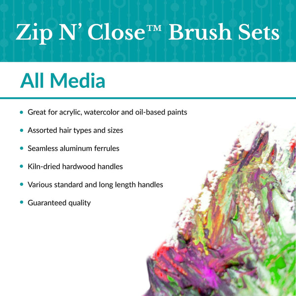 Royal And Langnickel RSET-9200 | 2pc All Media Large Area Brush Set