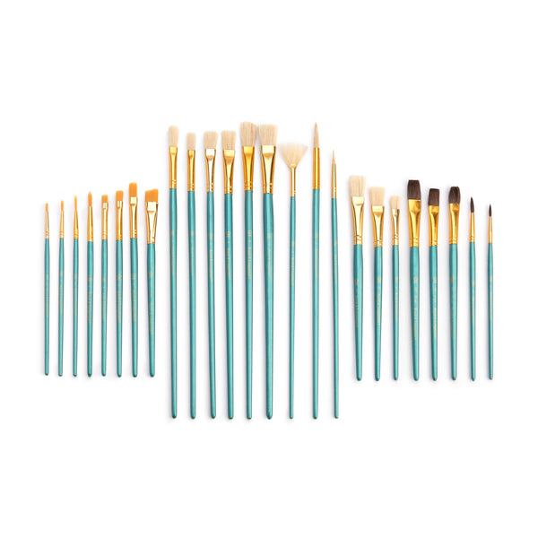 Royal And Langnickel RSET-9260 | All Media 25pc Combo Variety Brush Set