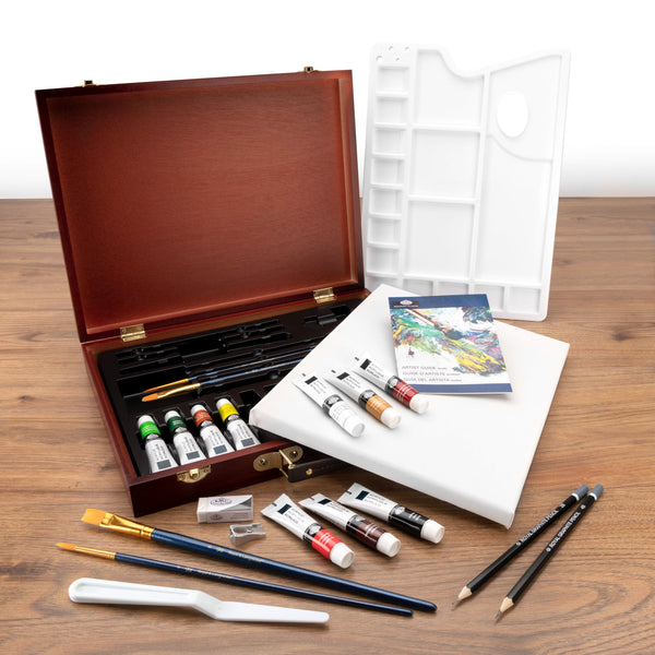 Royal And Langnickel RSET-ACR2030 | Essentials™ 25pc Acrylic Painting Travel Art Set