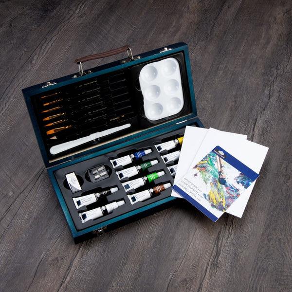 Royal And Langnickel RSET-ACR3000 | Essentials™ 25pc Acrylic Painting Travel Art Set