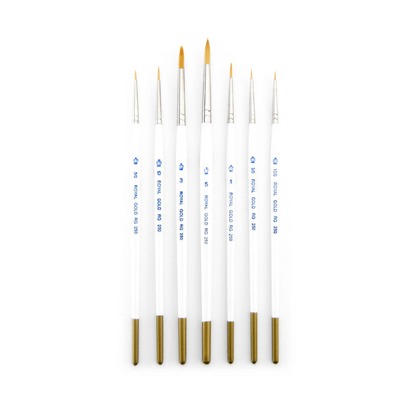 Royal And Langnickel RSET-AMD | Royal Gold™ 7pc Detail Brush Set
