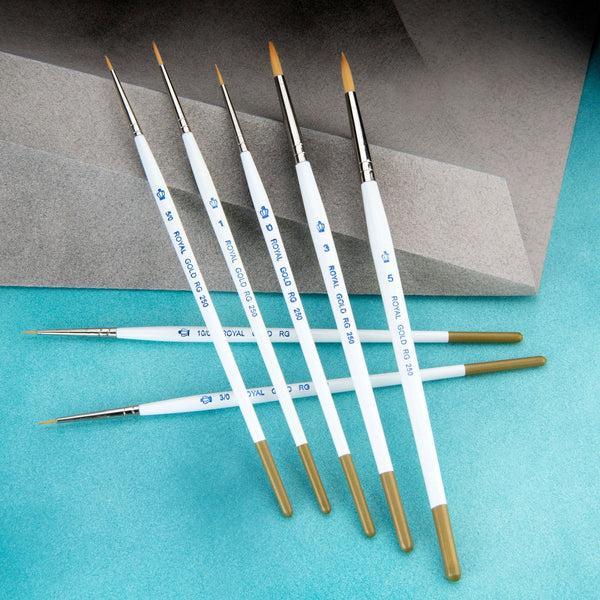 Royal And Langnickel RSET-AMD | Royal Gold™ 7pc Detail Brush Set