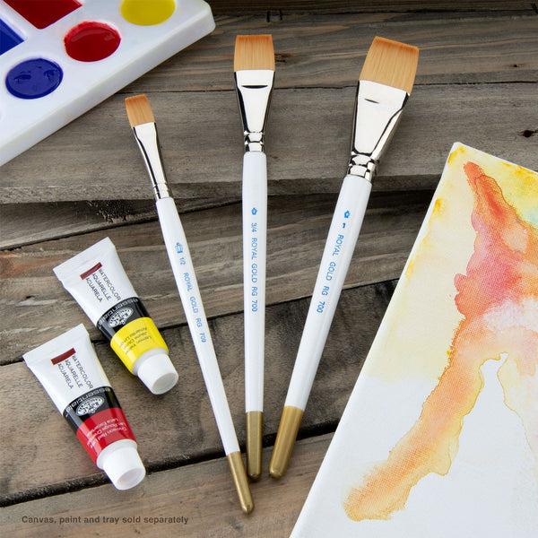 Royal And Langnickel RSET-AMG | Royal Gold™ 3pc Glaze/Wash Brush Set