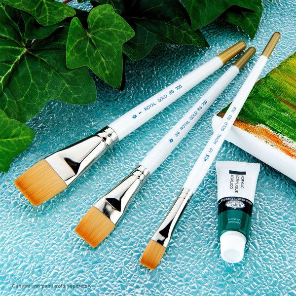 Royal And Langnickel RSET-AMG | Royal Gold™ 3pc Glaze/Wash Brush Set