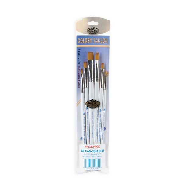 royal and langnickel RSET-AMS | Royal Gold™ 6pc Shader Brush Set