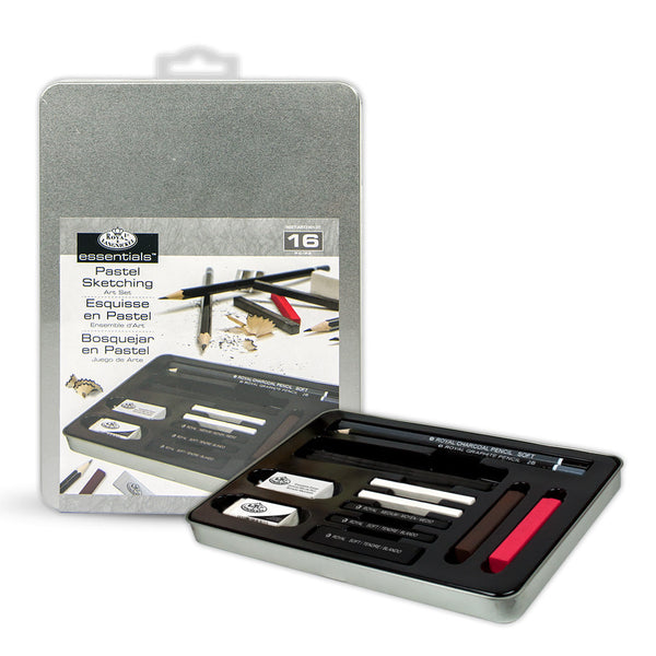 royal and langnickel RSET-ART2301 | Pastel Sketching Art Set - 16pc