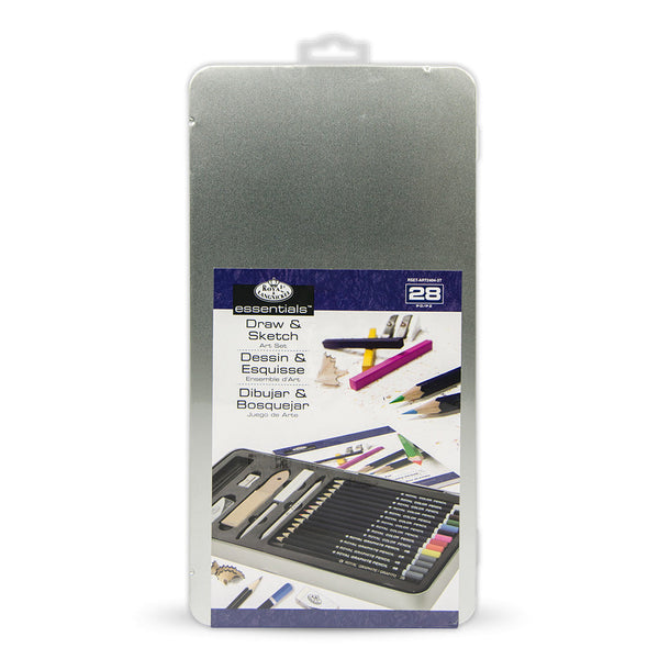 royal and langnickel RSET-ART2404 | Sketching & Drawing Art Set - 28pc