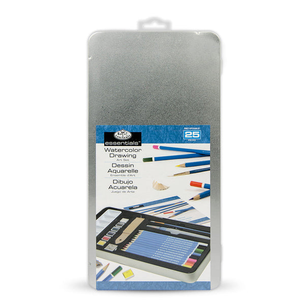 royal and langnickel RSET-ART2405 | Watercolor Drawing Art Set - 25pc