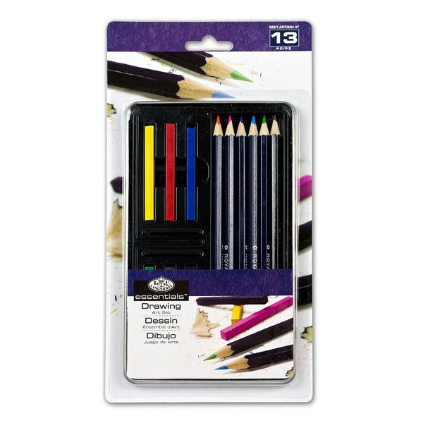 royal and langnickel RSET-ART2504 | Drawing Art Set - 13pc