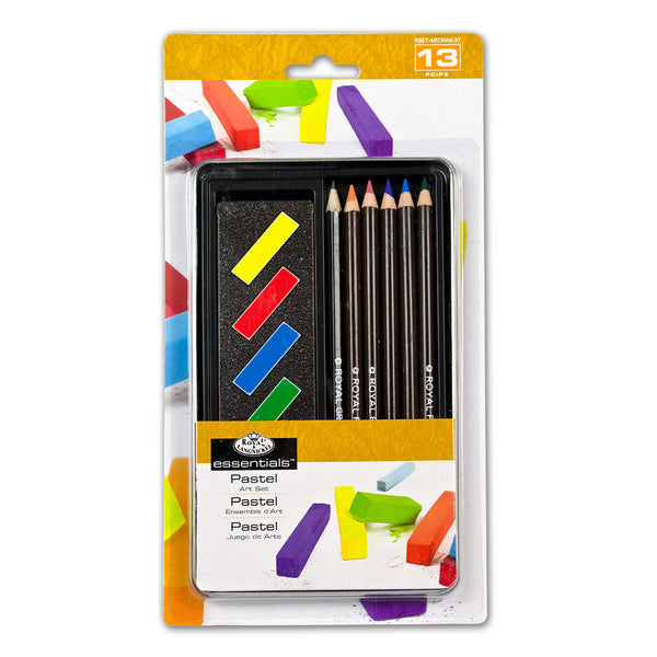 royal and langnickel RSET-ART2506 | Pastel Pencil Art Set - 13pc