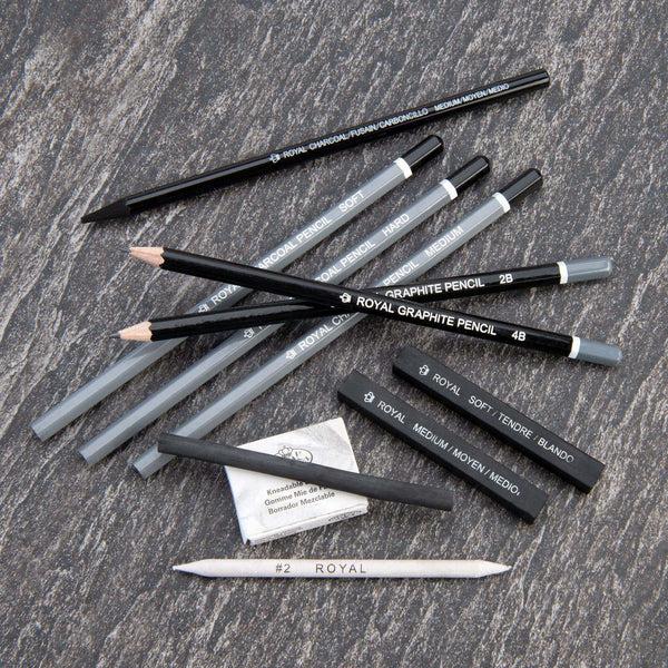 Royal And Langnickel RSET-ART2508 | Charcoal Small Tin