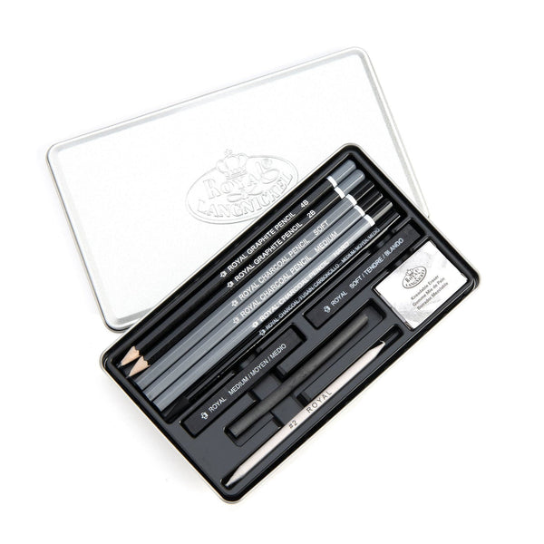 royal and langnickel RSET-ART2508 | Charcoal Small Tin royal and langnickel RSET-ART2508 | Charcoal Small Tin