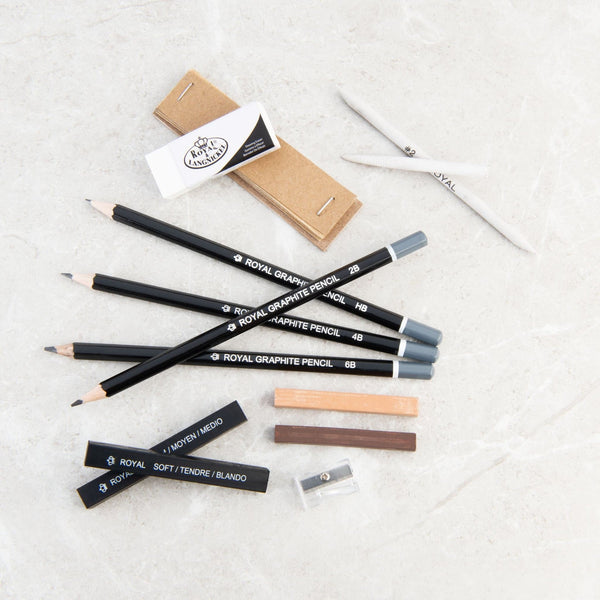 Royal And Langnickel RSET-ART2509 | 13pc Sketching Set