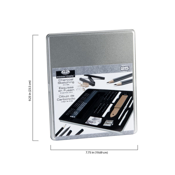 Royal And Langnickel RSET-ART2711 | Charcoal Drawing Art Set - 25pc