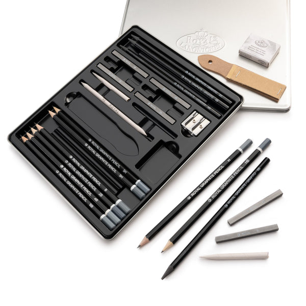 Royal And Langnickel RSET-ART2712 | Graphite Sketching Art Set - 25pc