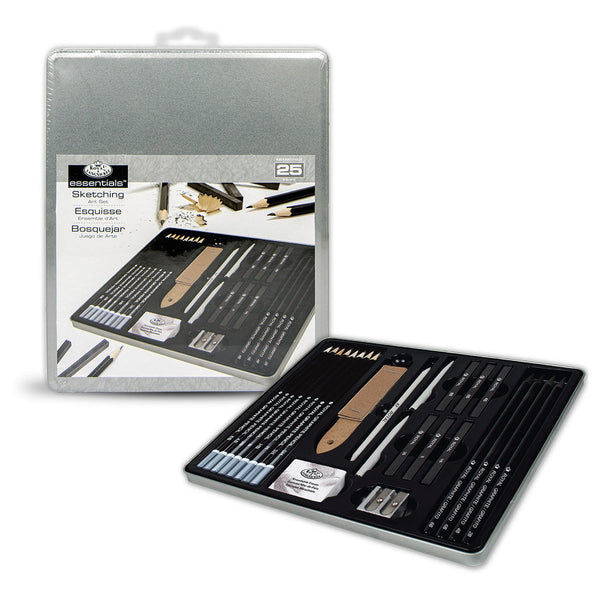 royal and langnickel RSET-ART2712 | Graphite Sketching Art Set - 25pc royal and langnickel RSET-ART2712 | Graphite Sketching Art Set - 25pc