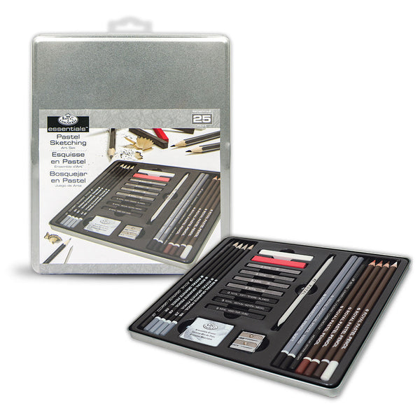royal and langnickel RSET-ART2713 | Pastel Sketching Art Set - 25pc