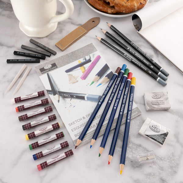 Royal And Langnickel RSET-ART2803 | Sketch & Draw Art Set - 48pc