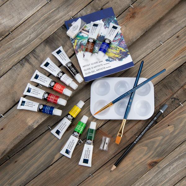 Royal And Langnickel RSET-ART2804 | Acrylic Art Set - 18pc