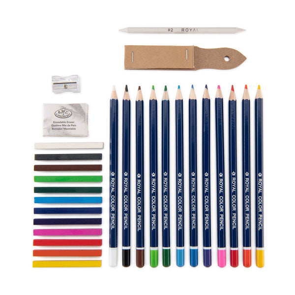 Royal And Langnickel RSET-ART2822 | Drawing Art Set - 50pc