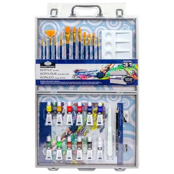 royal and langnickel RSET-ART2954 | Essentials™ 31pc Acrylic Art Set