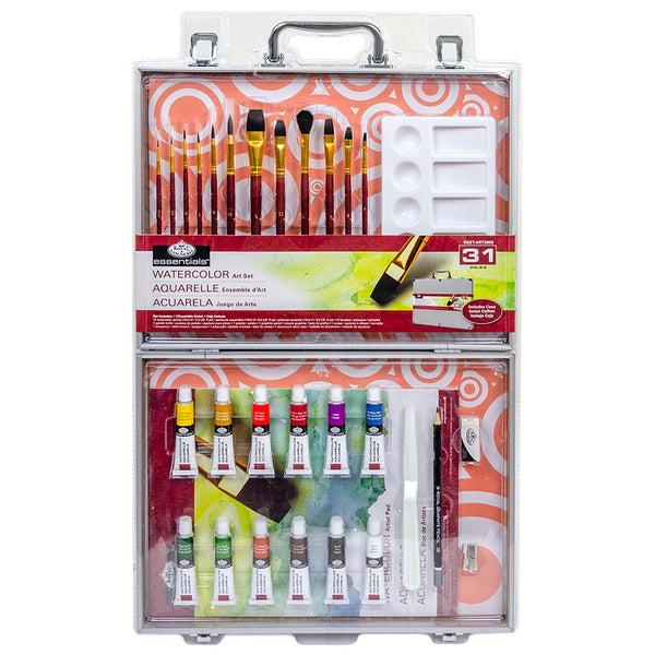royal and langnickel RSET-ART2955 | Essentials™ 31pc Watercolor Art Set