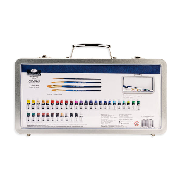 Royal And Langnickel RSET-ART3004 | 41pc 12 Ml Acrylic Paint Tin Art Set