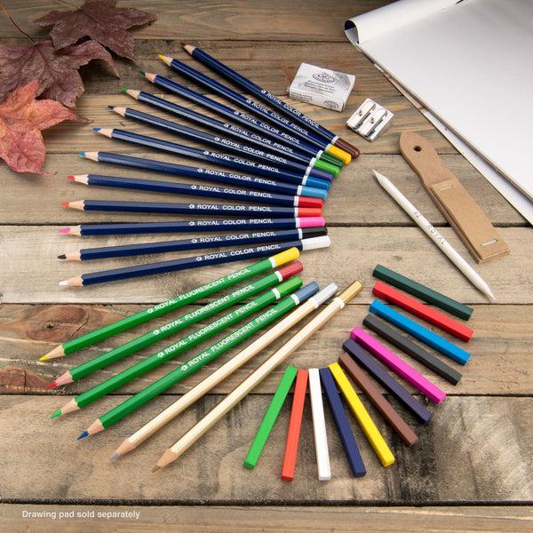 Royal And Langnickel RSET-ART3104 | Drawing Small Clear Art Set - 35pc