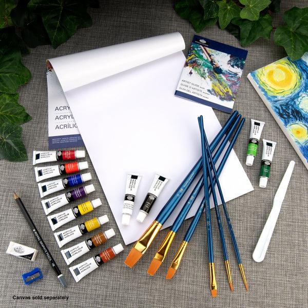 Royal And Langnickel RSET-ART3202 | Acrylic Large Clear Art Set - 25pc