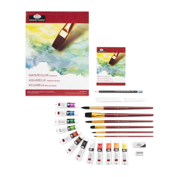 Royal And Langnickel RSET-ART3203 | Watercolor Large Clear Art Set - 24pc