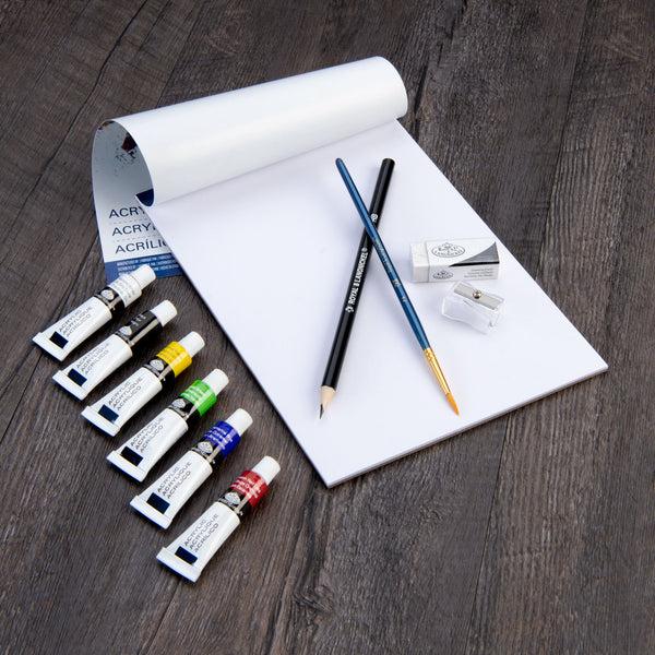 Royal And Langnickel RSET-ART3404 | Acrylic Art Set - 12pc