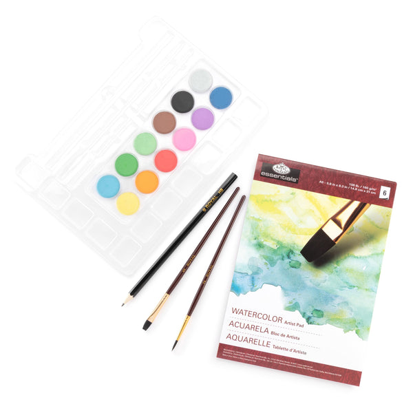 Royal And Langnickel RSET-ART3408 | Watercolor Art Set - 18pc