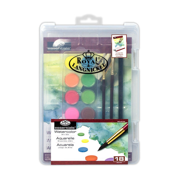 royal and langnickel RSET-ART3408 | Watercolor Art Set - 18pc
