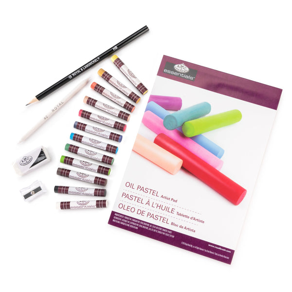 Royal And Langnickel RSET-ART3409 | Oil Pastel Art Set - 18pc