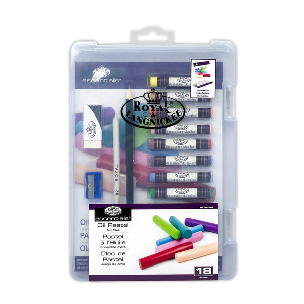 royal and langnickel RSET-ART3409 | Oil Pastel Art Set - 18pc