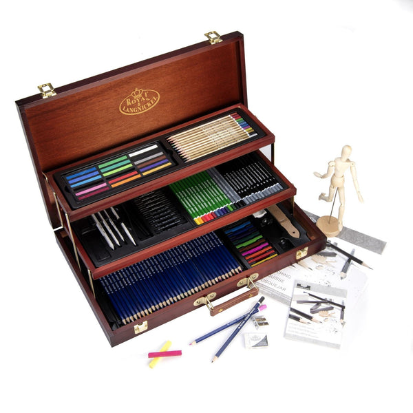 Royal And Langnickel RSET-ART8100 | Essentials™ 134pc Sketching & Drawing Box Art Set