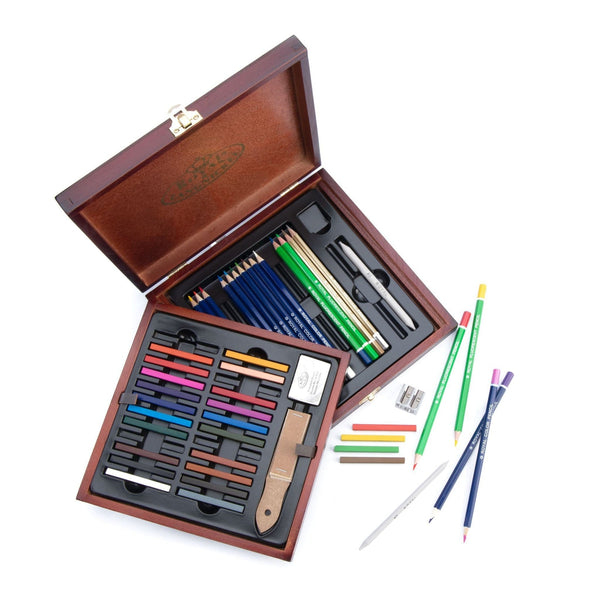 Royal And Langnickel RSET-DRAW1600 | Essentials™ 49pc Drawing Travel Art Set