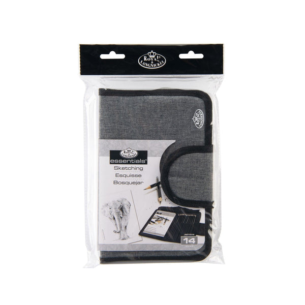 royal and langnickel RSET-FS110 | Essentials™ 14pc Travel Sketch Folio Art Set