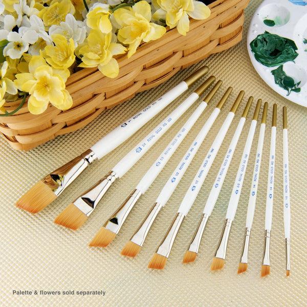 Royal And Langnickel RSET-GTA | Royal Gold™ 10pc Angular Brush Set